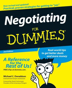 Negotiating For Dummies - Michael C. Donaldson